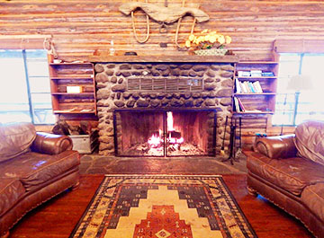 Great Room fireplace