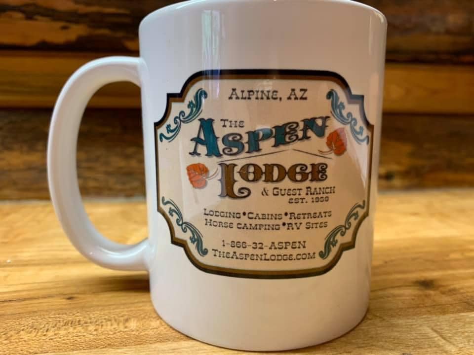 aspen lodge coffee cup